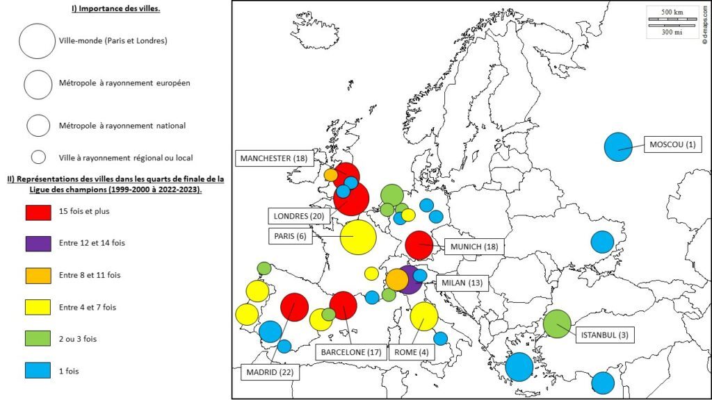 La Ligue des champions, révélateur de la métropolisation du football  européen - pinte de foot