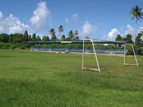 Le Tuvalu Sports Ground, un stade littéralement unique