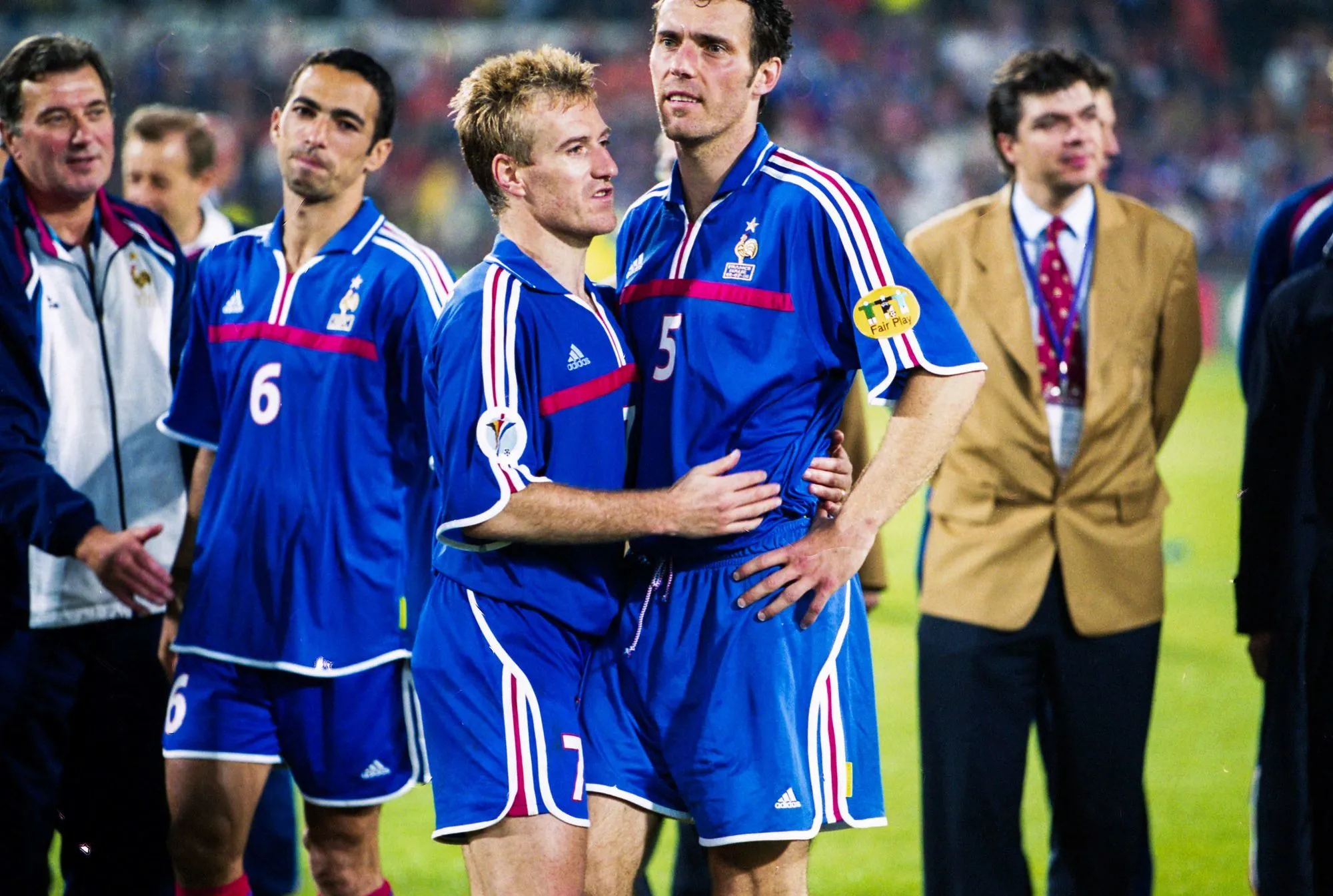 Pierre Cazal et les Bleus