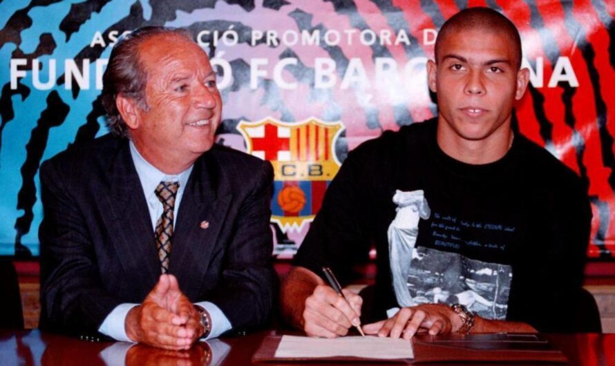 Le genou de Ronaldo dans les cojones de Núñez